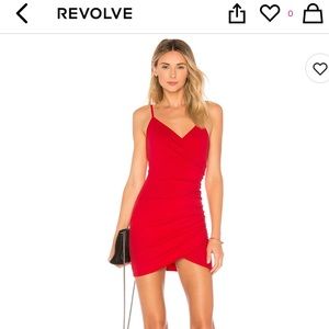Revolve Wrap Mini Dress